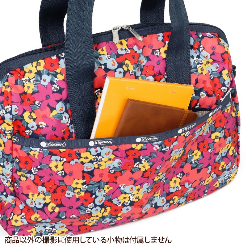 LeSportsac. バンビ柄 ボストンバッグ 約縦37x横50xマチ23 LeSportsac