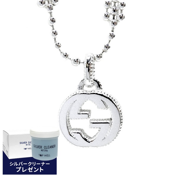 Brandol / GUCCI グッチ ネックレス インターロッキングG フラワー