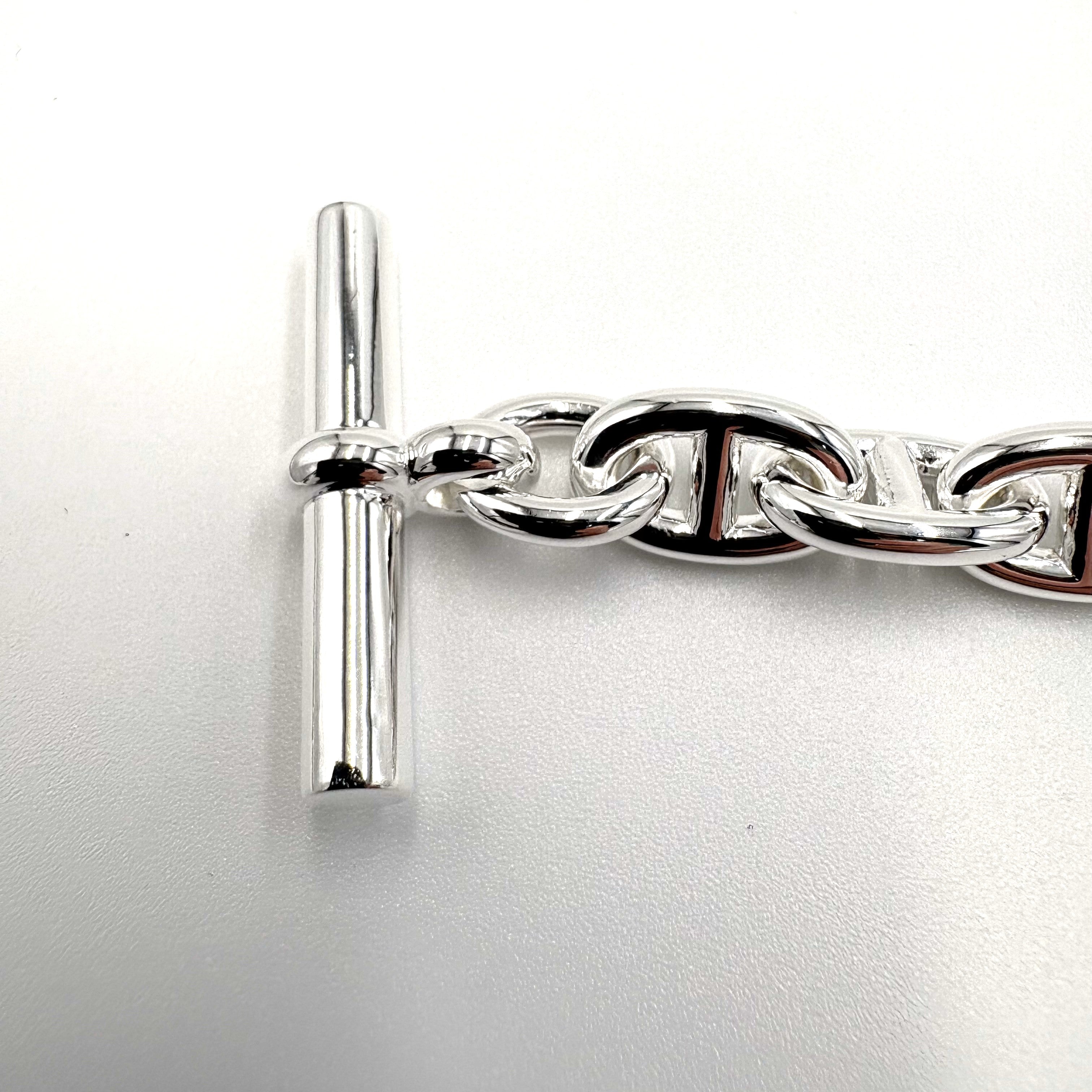 HERMES エルメス シェーヌダンクル PM19コマ ブレスレット – Brandar