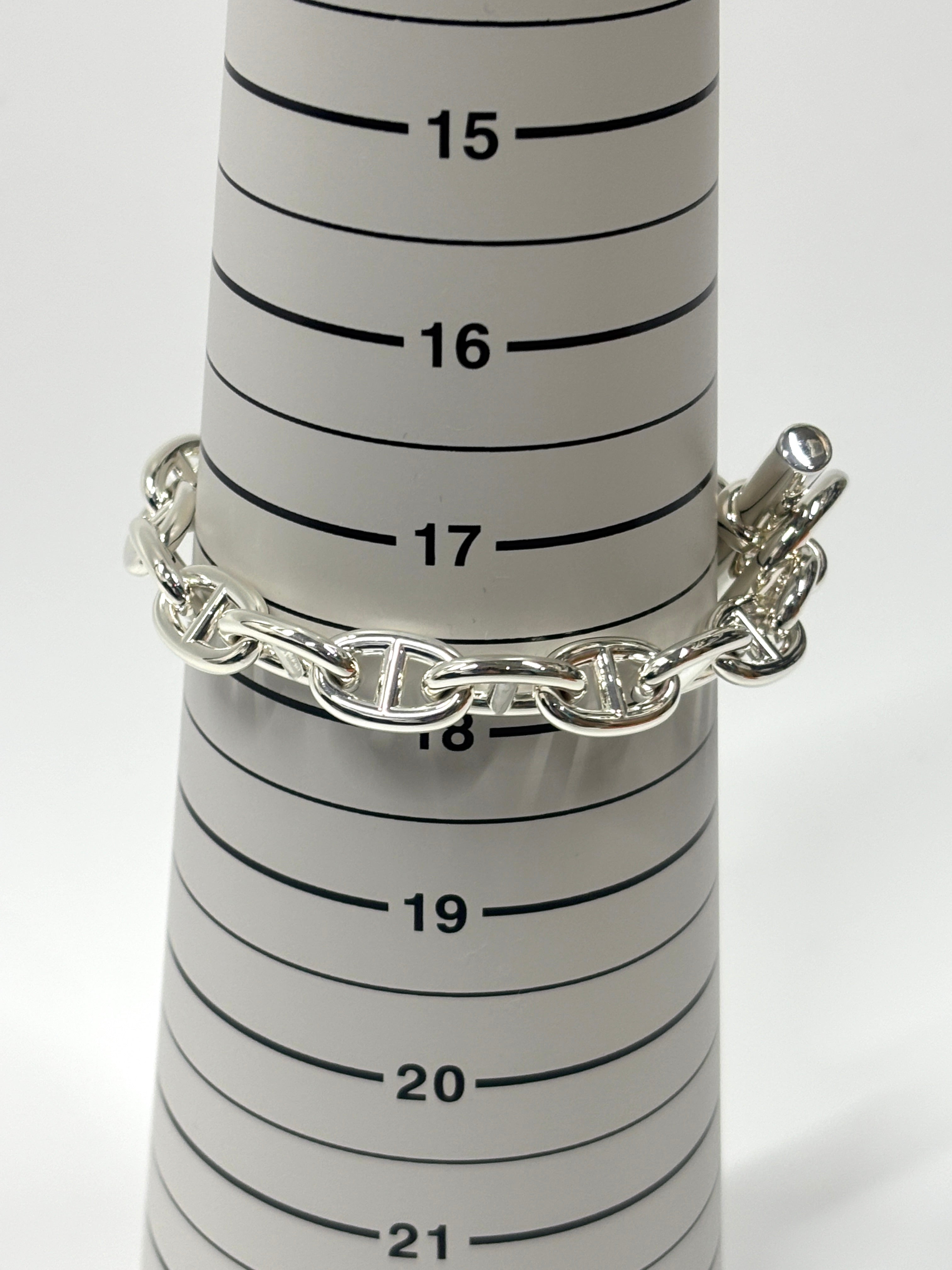 HERMES エルメス シェーヌダンクル ブレスレット MM17コマ – Brandar