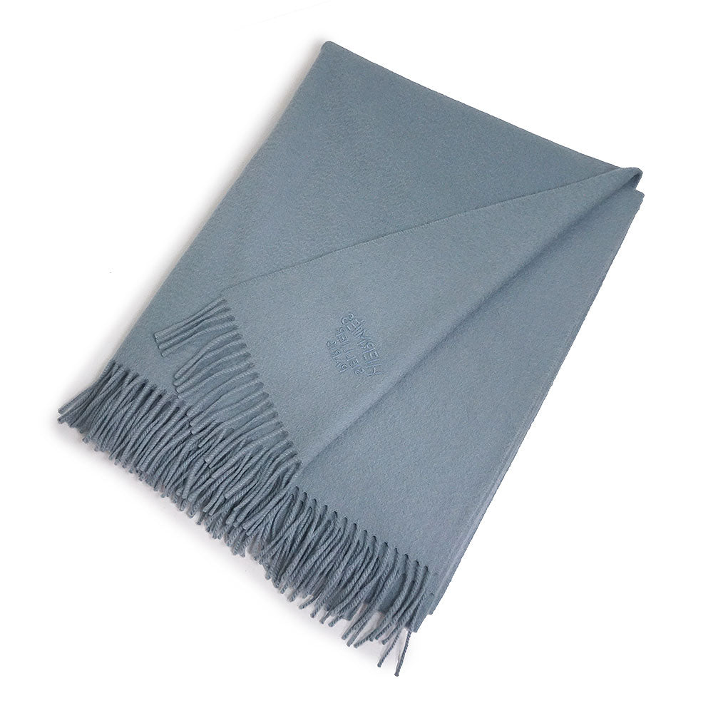 美品】エルメス HERMES セリエ ロゴ 大判 ストール ショール マフラー