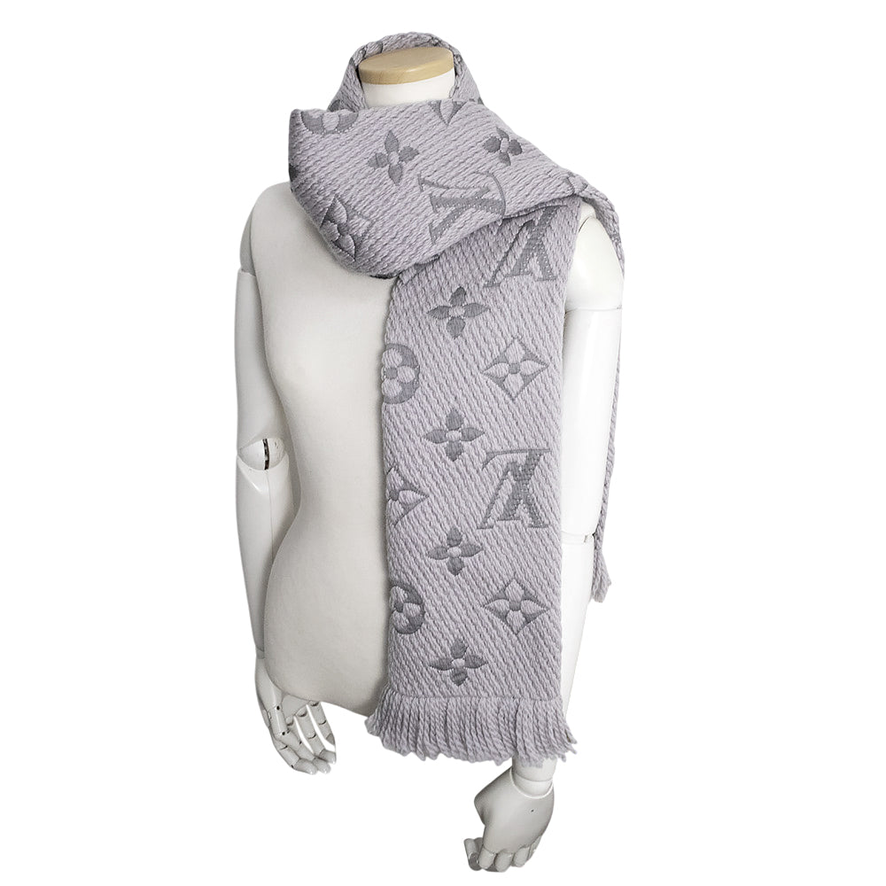 美品】LOUIS VUITTON ルイ ヴィトン M74742 エシャルプ マフラー ロゴ