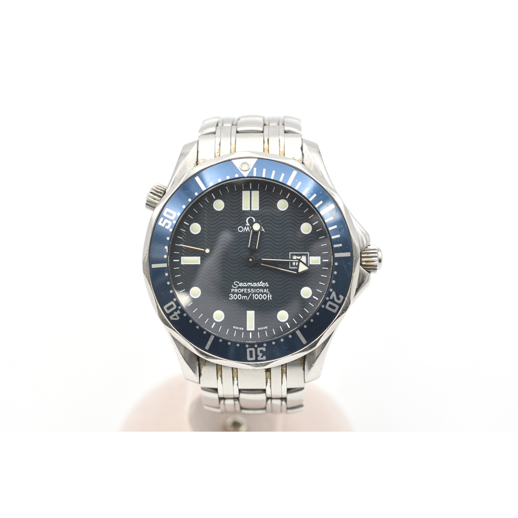 オメガ シーマスター 青文字盤 SS/QZ 2541.80 買取実績【買取日：2025