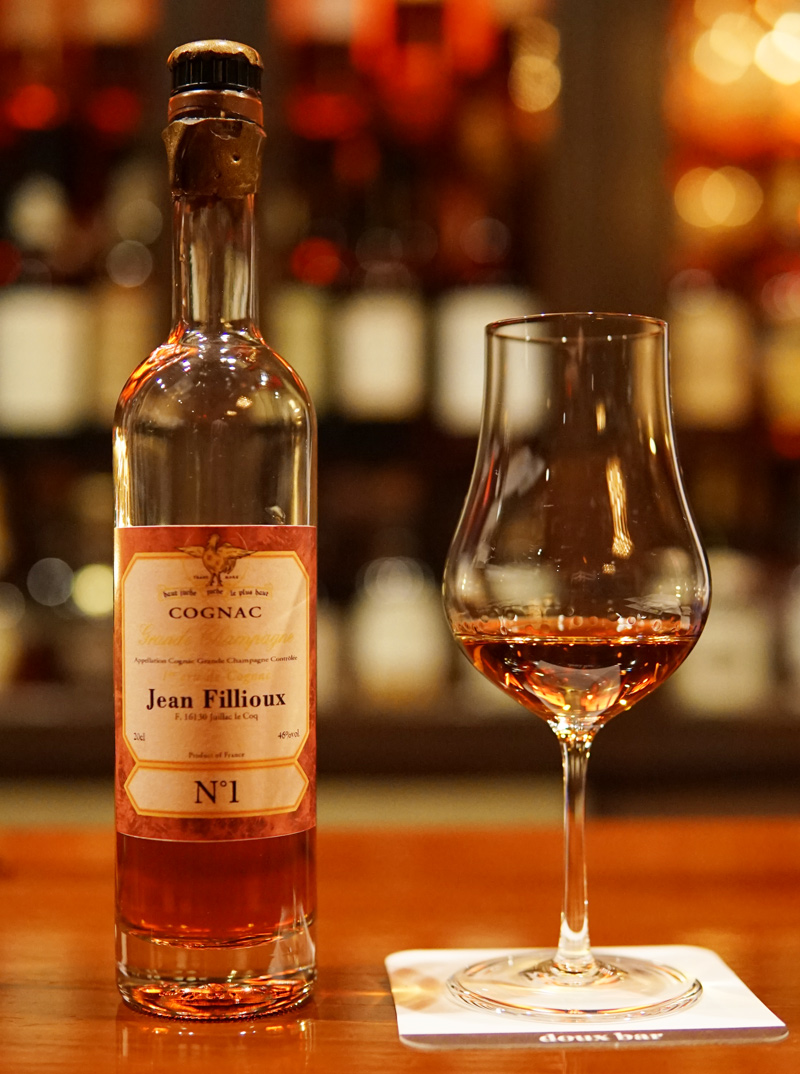 60年熟成コニャック「ジャン・フィユー No.1」の感想@銀座doux bar