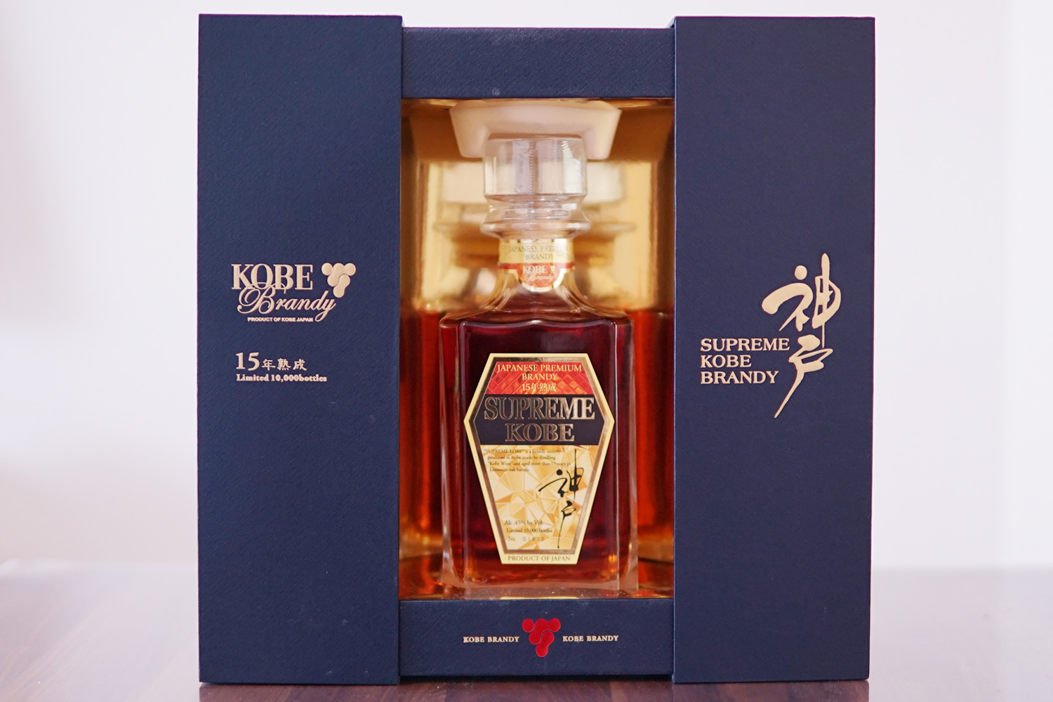 神戸ブランデー15年Supreme Kobeの感想と国産ブランデーの壁：その1