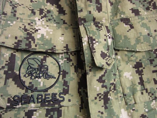 美品 実物 米軍 USN NWU TYPE3 デジカモ ジャケット S-XS US NAVY