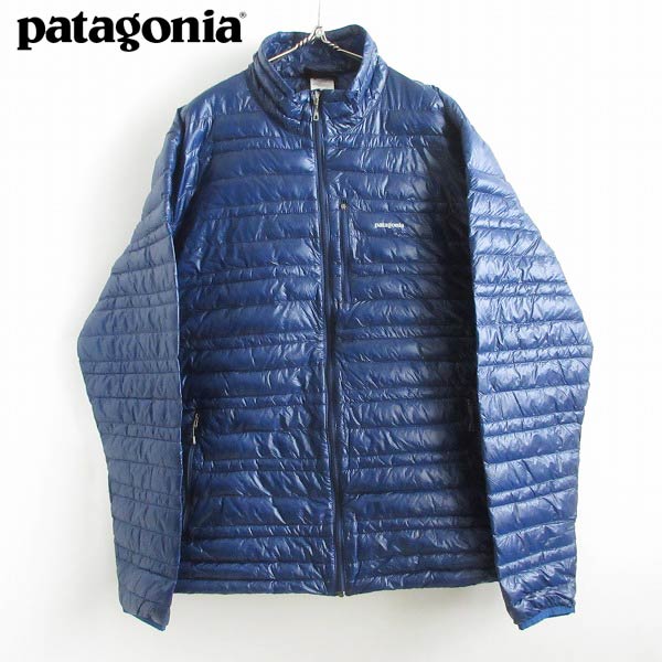 patagonia パタゴニア ウルトラライトダウン ジャケット 紺系 XL 軽量