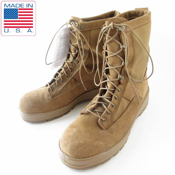新品 USA製 米軍 ALTAMA スエード×ゴアテックス コンバットブーツ 10W