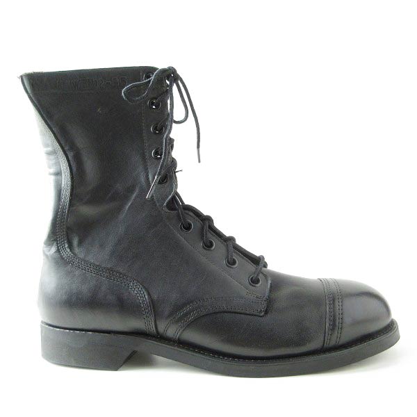 新品 80s USA製 実物 米軍 スチールトゥ コンバットブーツ 黒 10.5W