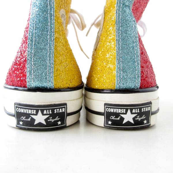 コンバース×JW アンダーソン CT70 三ツ星 グリッター ラメ チャック