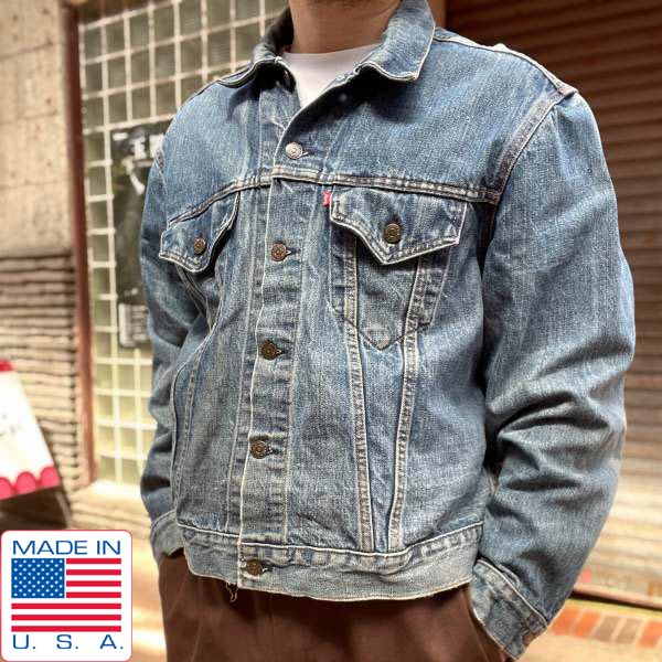 希少ビッグサイズ 70s Levi's リーバイス70505 66後期 デニム