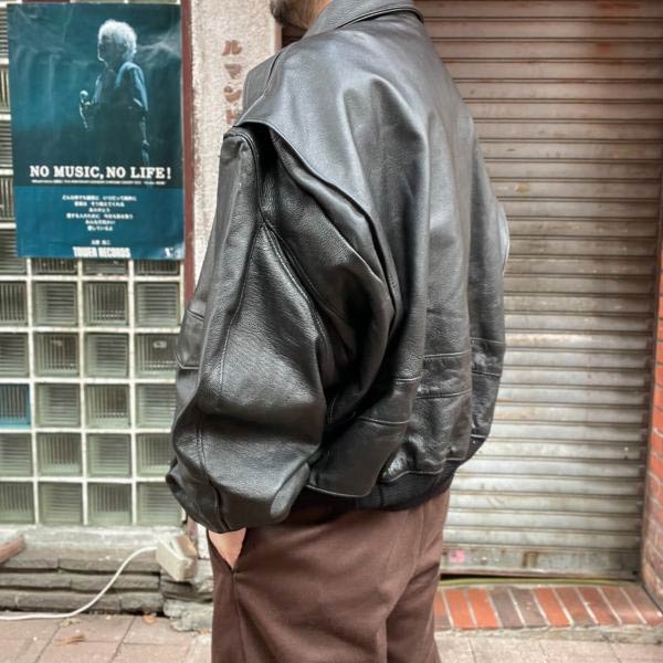 90s USA製 レザージャケット | XXXXL特大 - 札幌 ビンテージ 古着屋