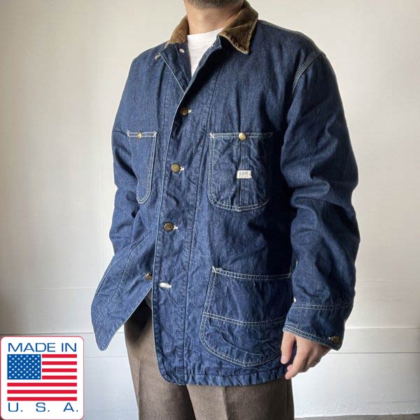 70s USA製 Lee デニムカバーオール | ビンテージ - 札幌 ビンテージ