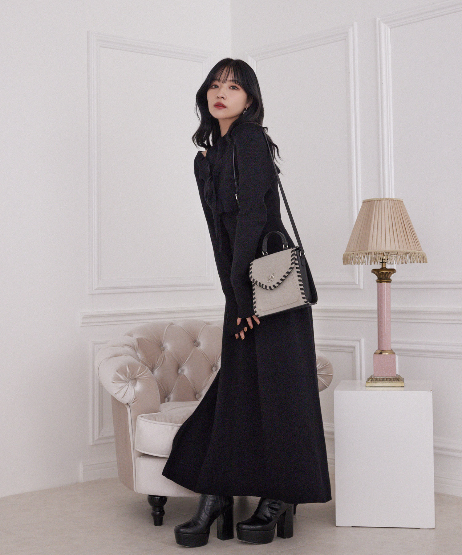 ニットカーデワンピセット – BUNNY APARTMENT