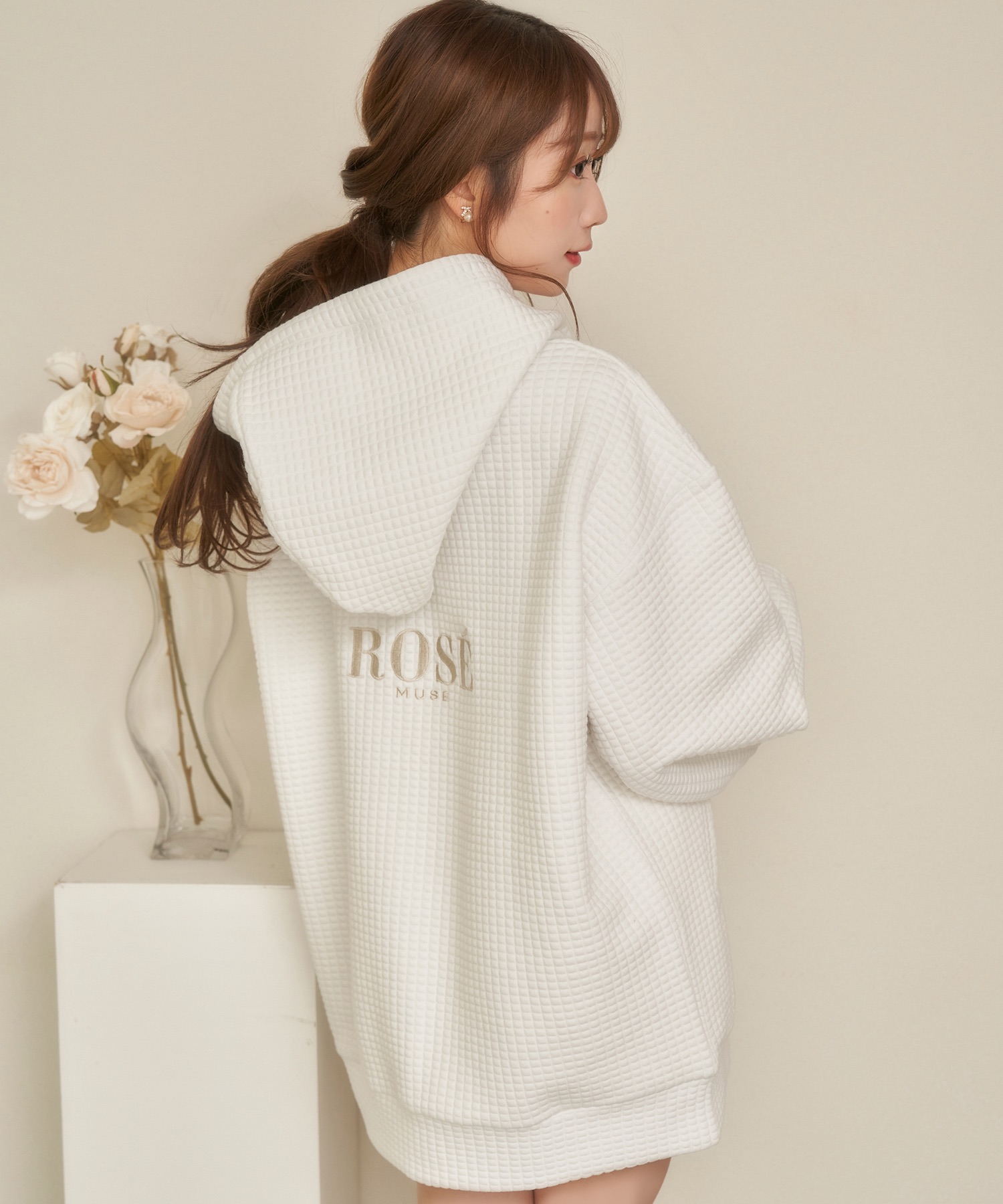 quilting zip hoodie – BUNNY APARTMENT