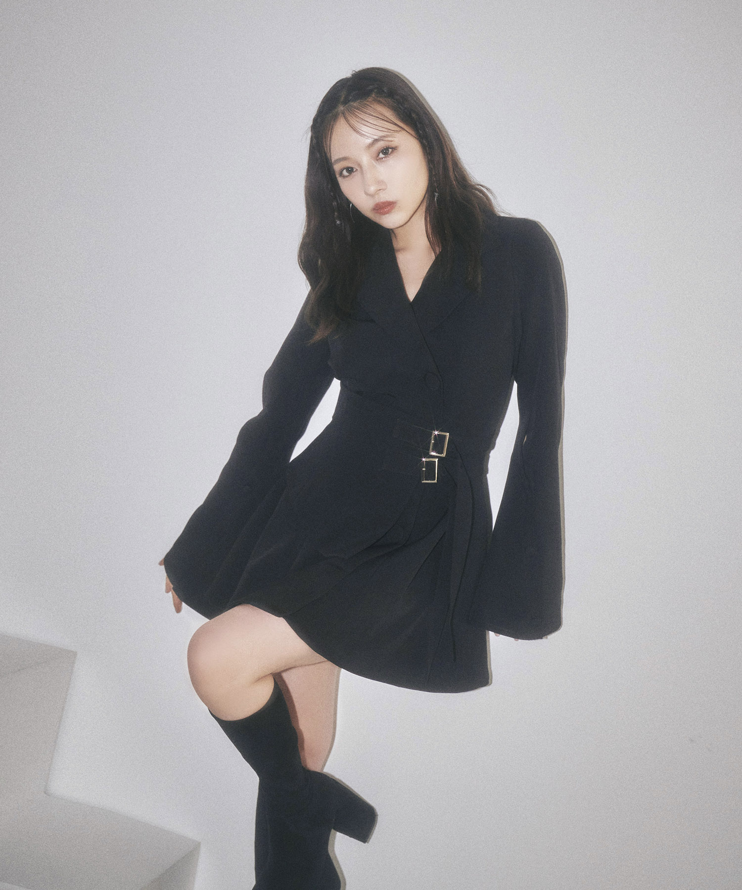 サッシュベルトジャケットワンピ – BUNNY APARTMENT