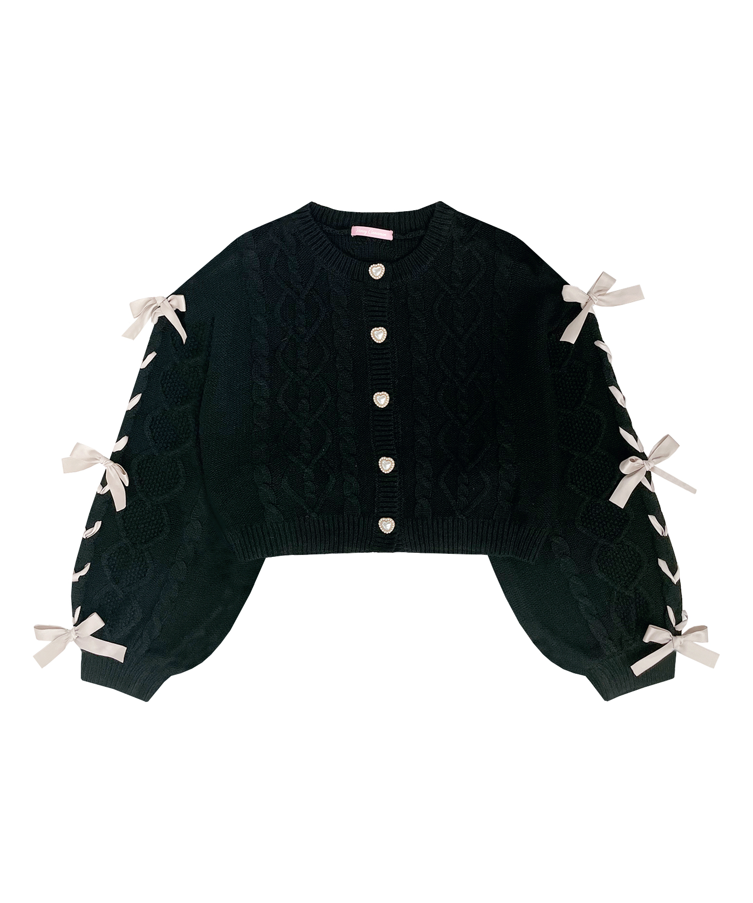 袖リボンニットカーディガン – BUNNY APARTMENT