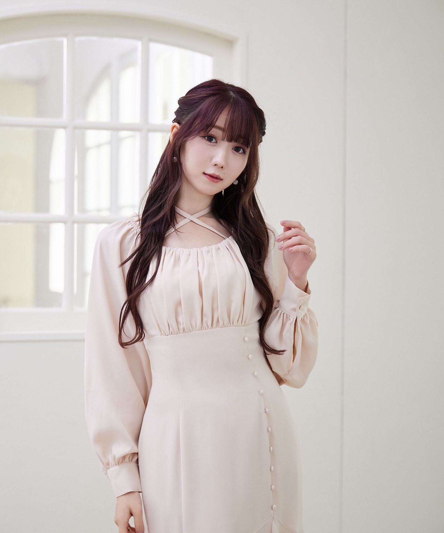 2way off-shoulder dress【ivory】 – BUNNY APARTMENT