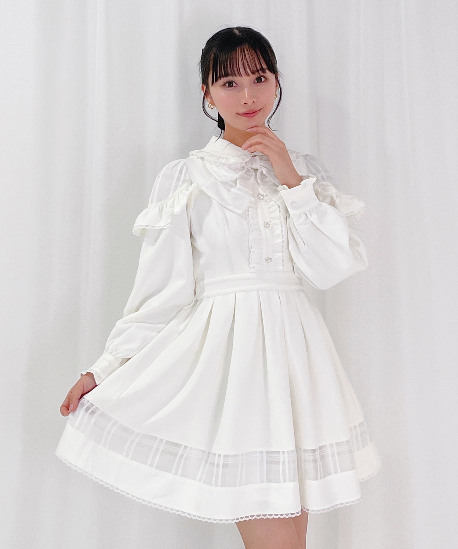 スイッチングリボンワンピース – BUNNY APARTMENT