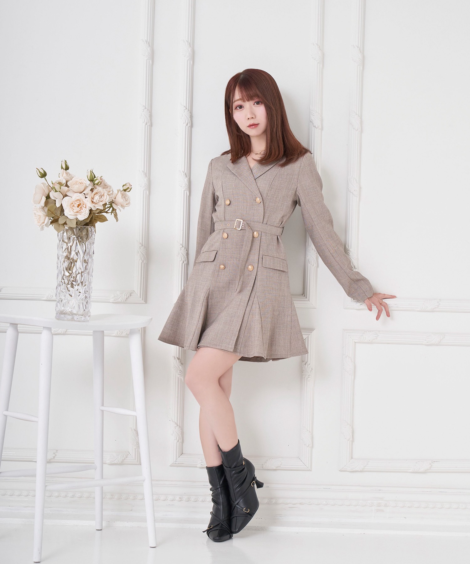 tailored jacket one piece – BUNNY APARTMENT