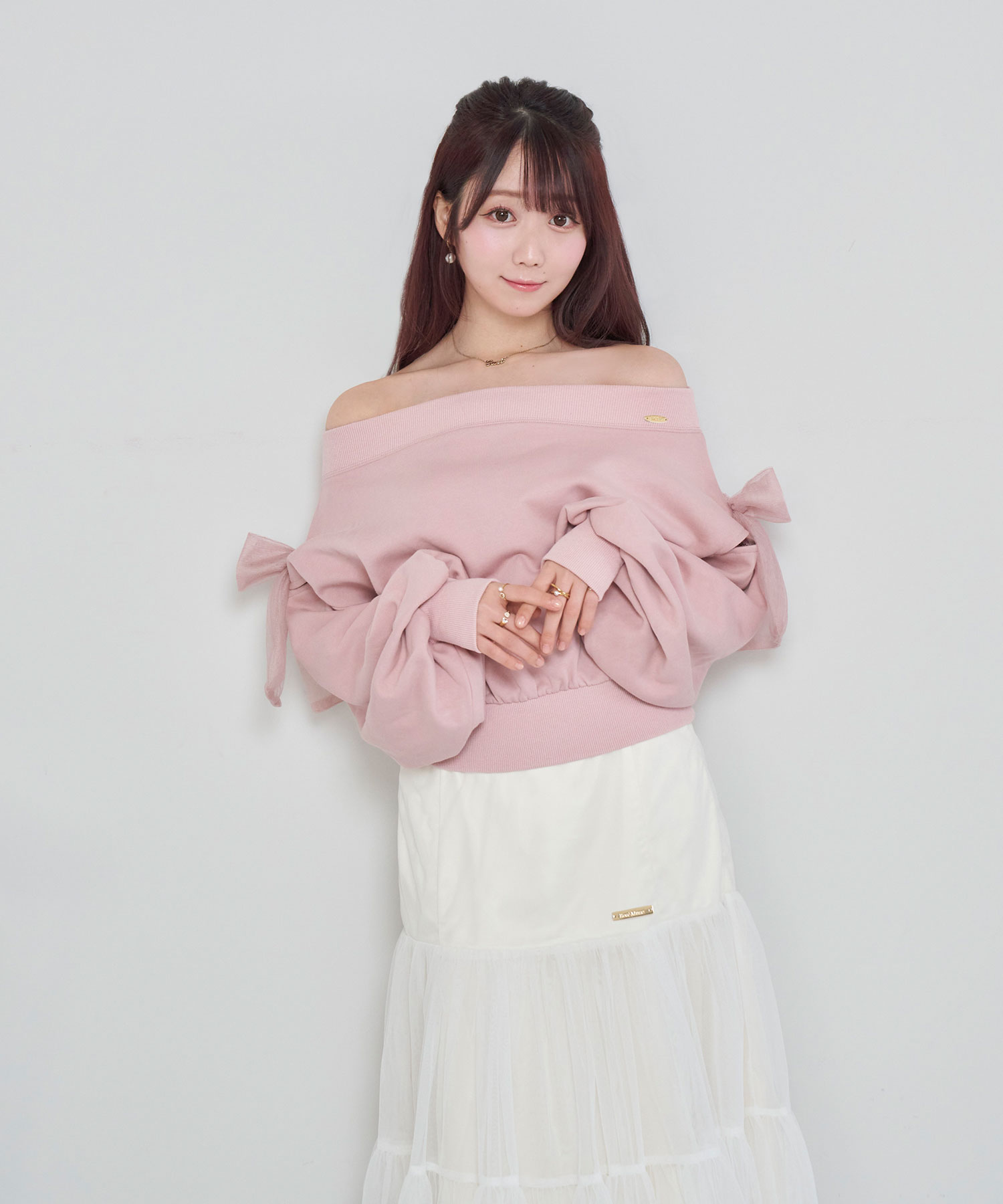 off shoulder sweat top – BUNNY APARTMENT