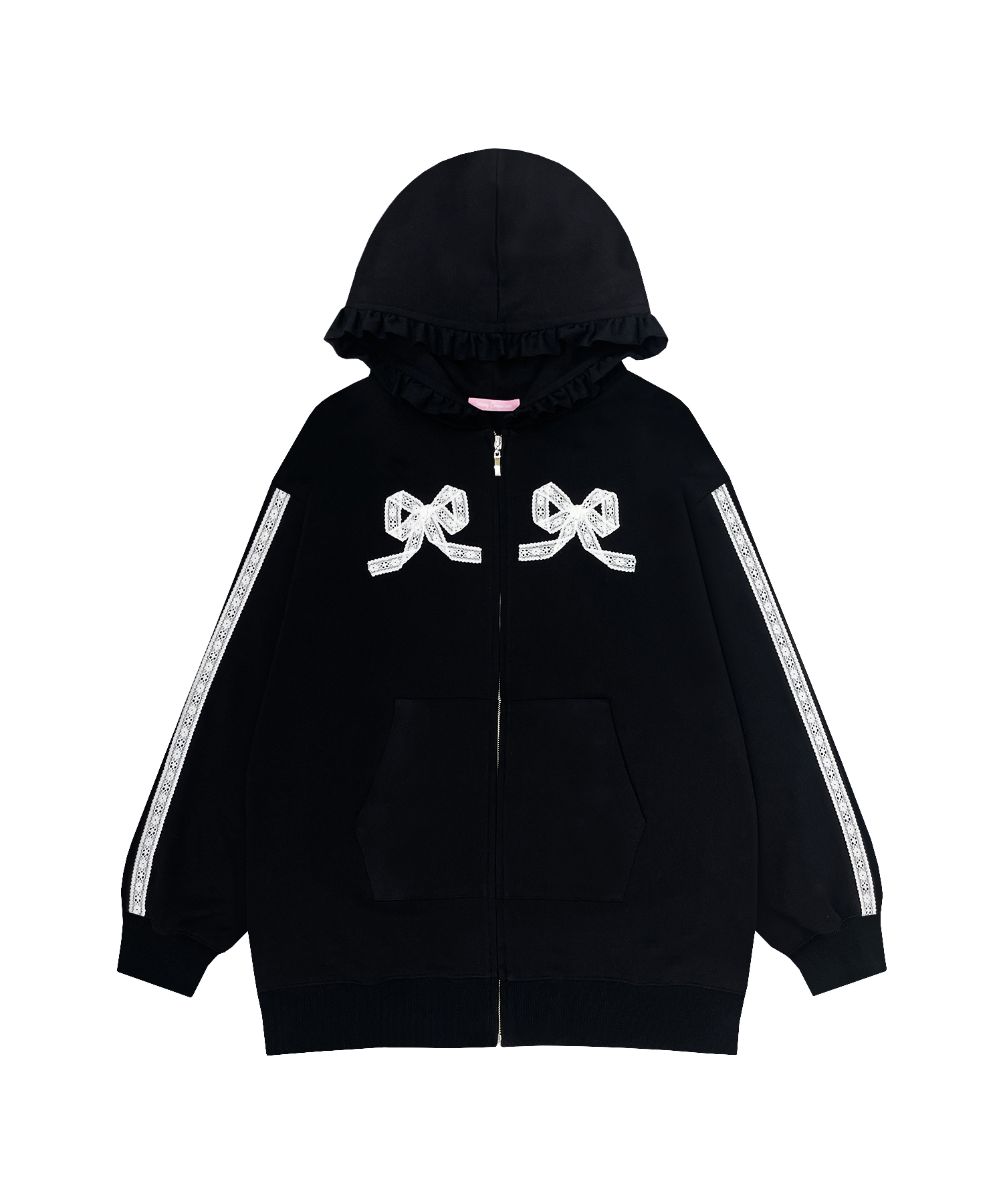 レースラインジップパーカー – BUNNY APARTMENT