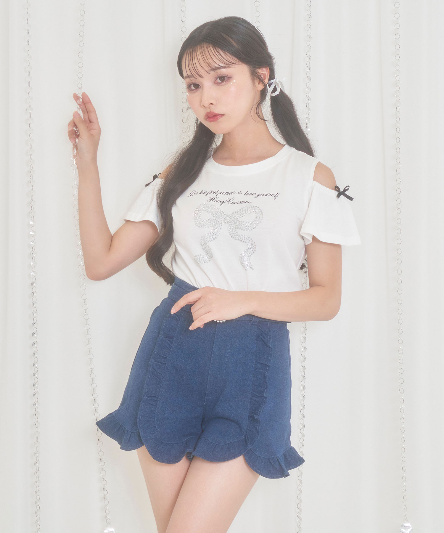 デニムフリルショートパンツ – BUNNY APARTMENT