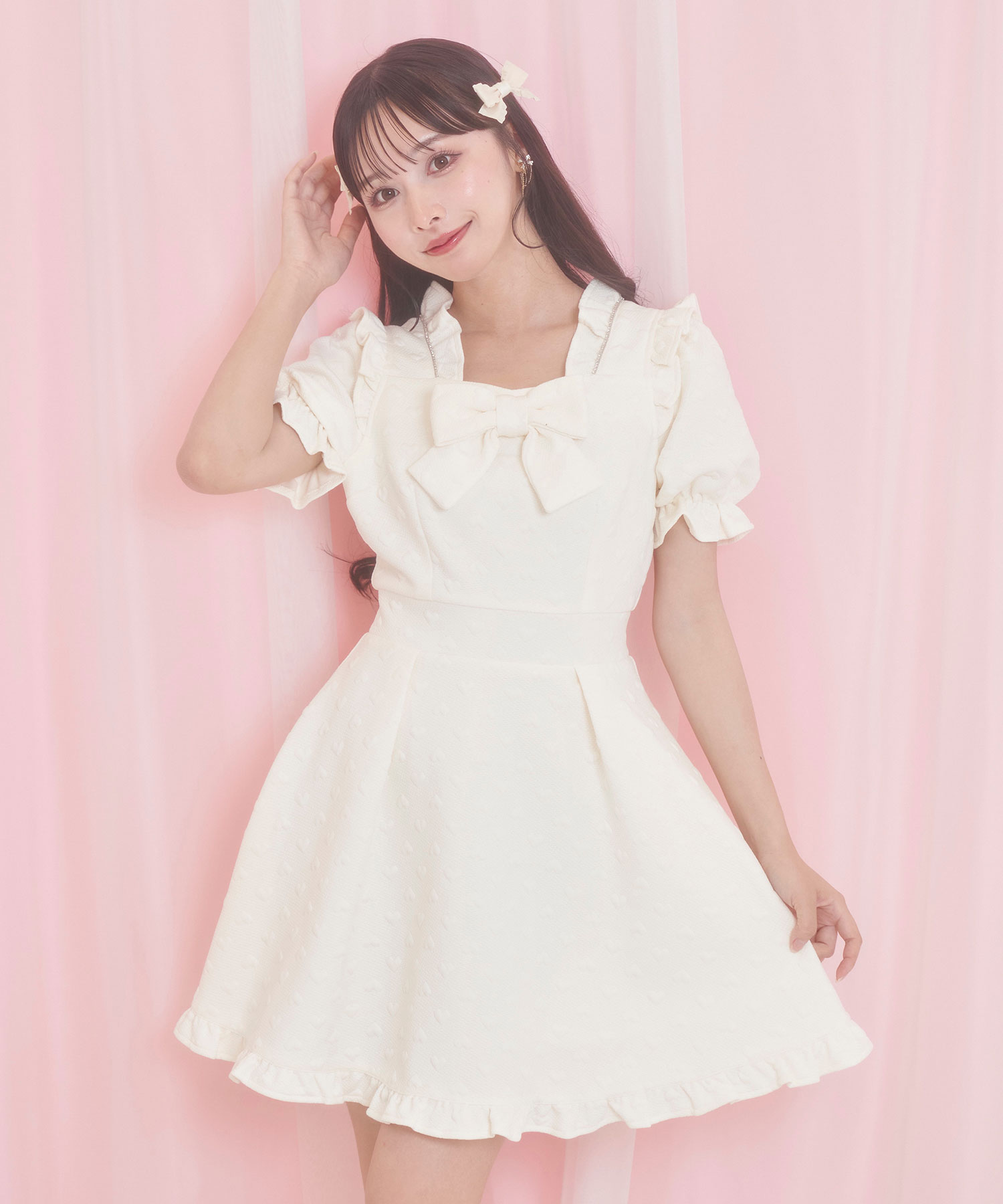 肩ビジューワンピース – BUNNY APARTMENT