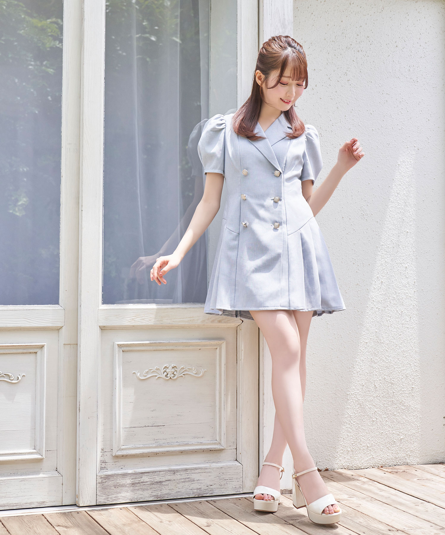 ロゼミューズ Bijou knit mini onepiece❤︎ Bijou knit mini onepiece