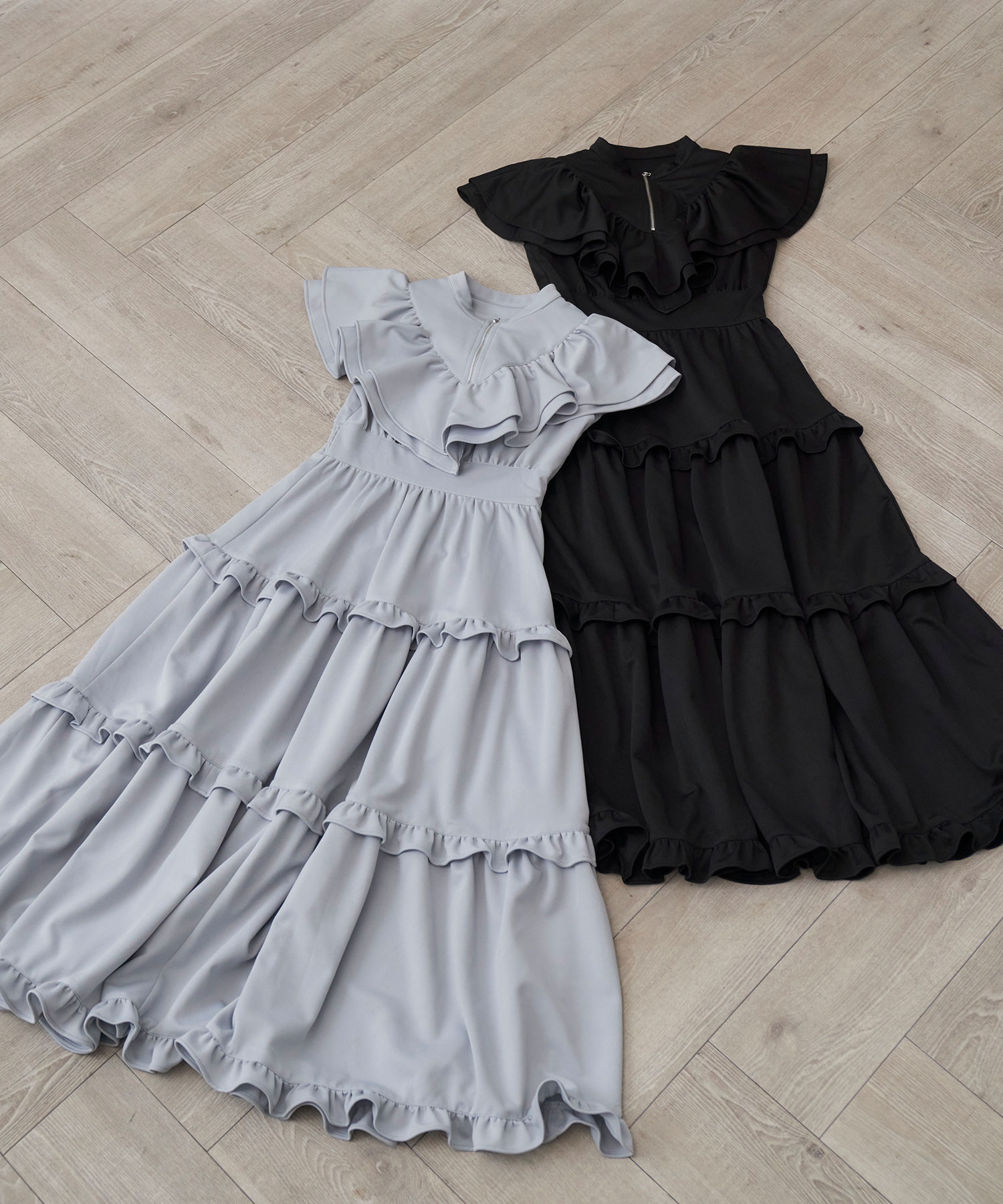 raffle zip cut one piece – BUNNY APARTMENT