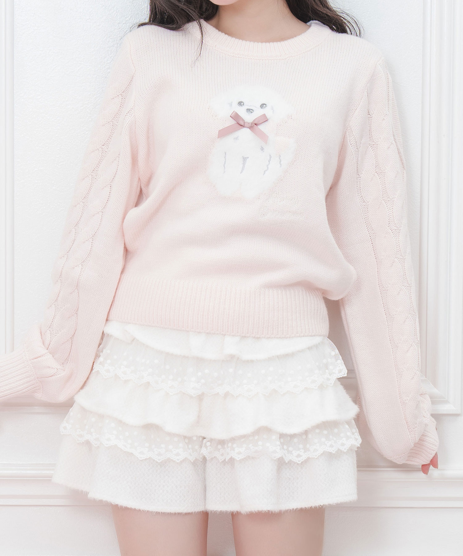 プードルジャガードニットトップス – BUNNY APARTMENT