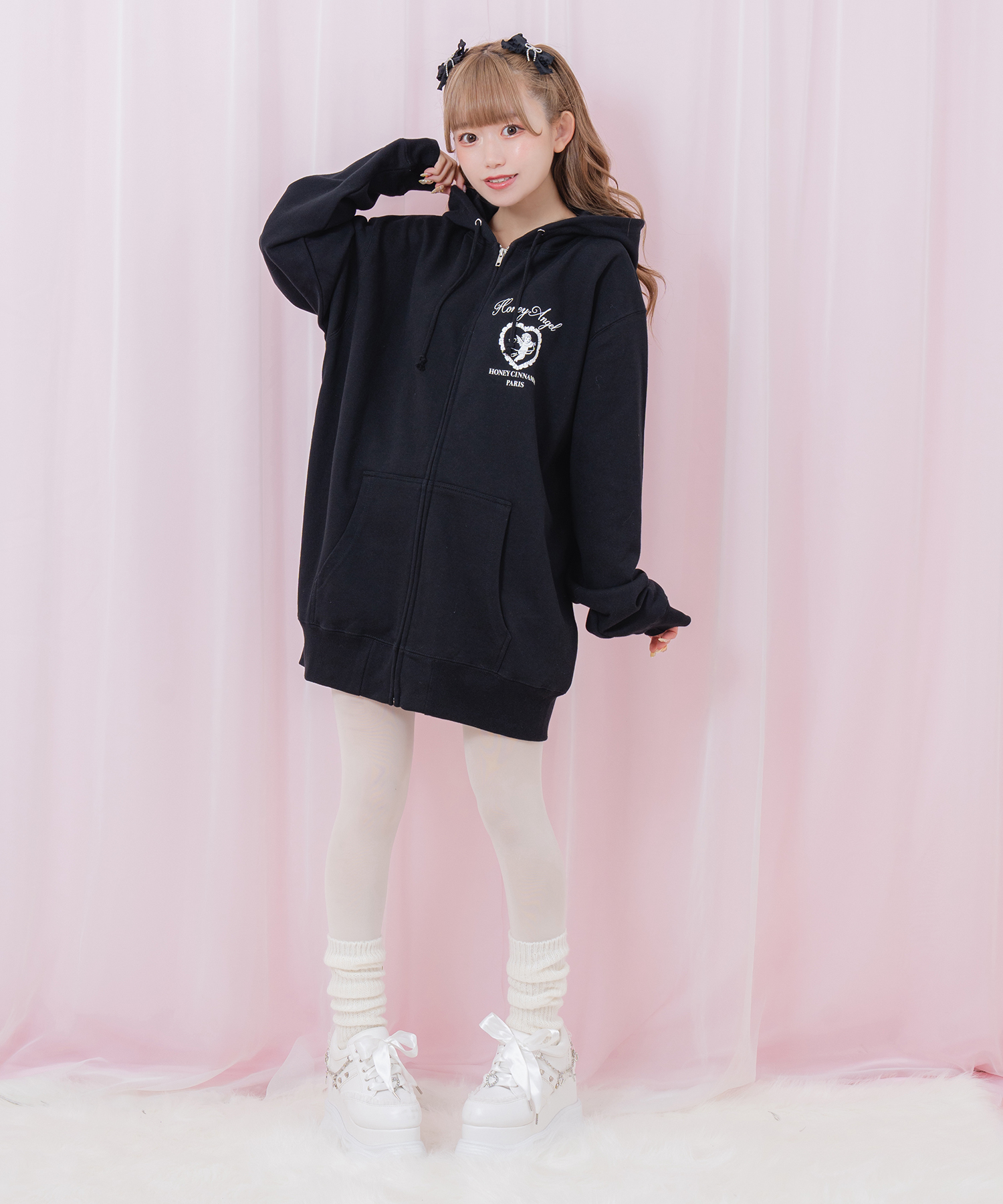 エンジェルフレームジップパーカー – BUNNY APARTMENT