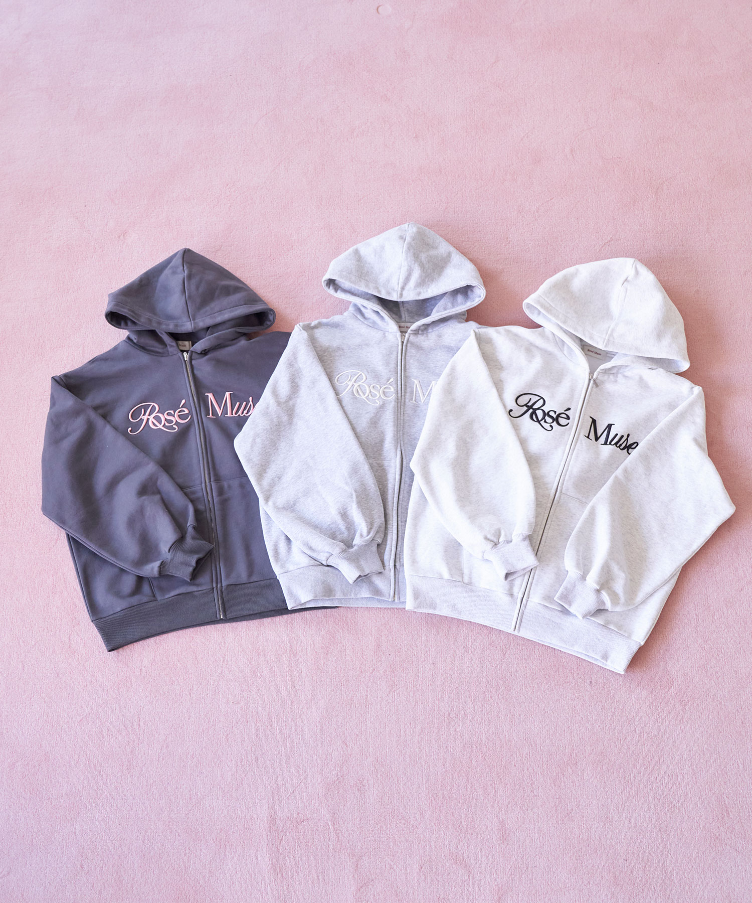 3d logo zip hoodie – BUNNY APARTMENT
