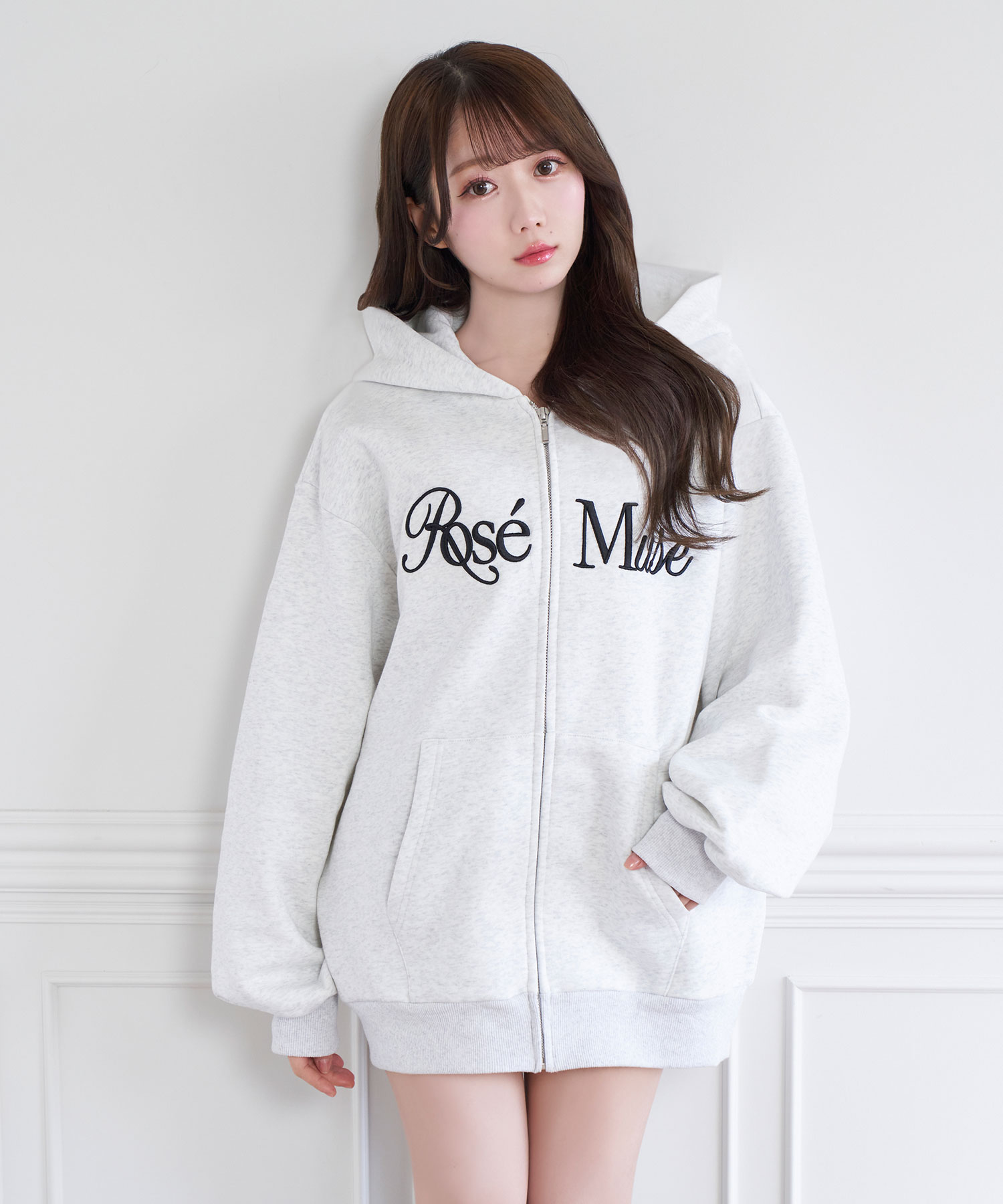 3d logo zip hoodie – BUNNY APARTMENT
