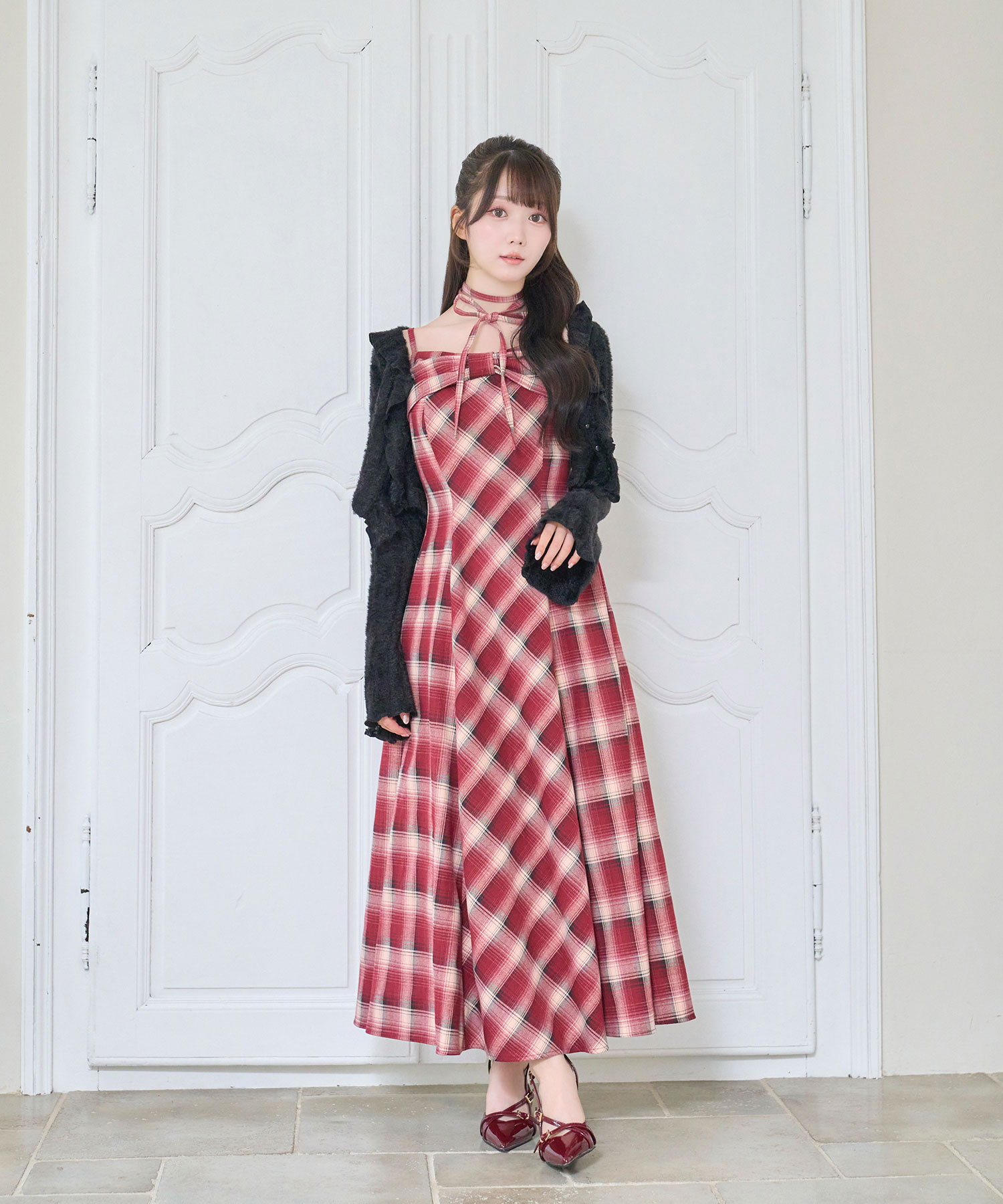 Front ribbon cami dress – BUNNY APARTMENT