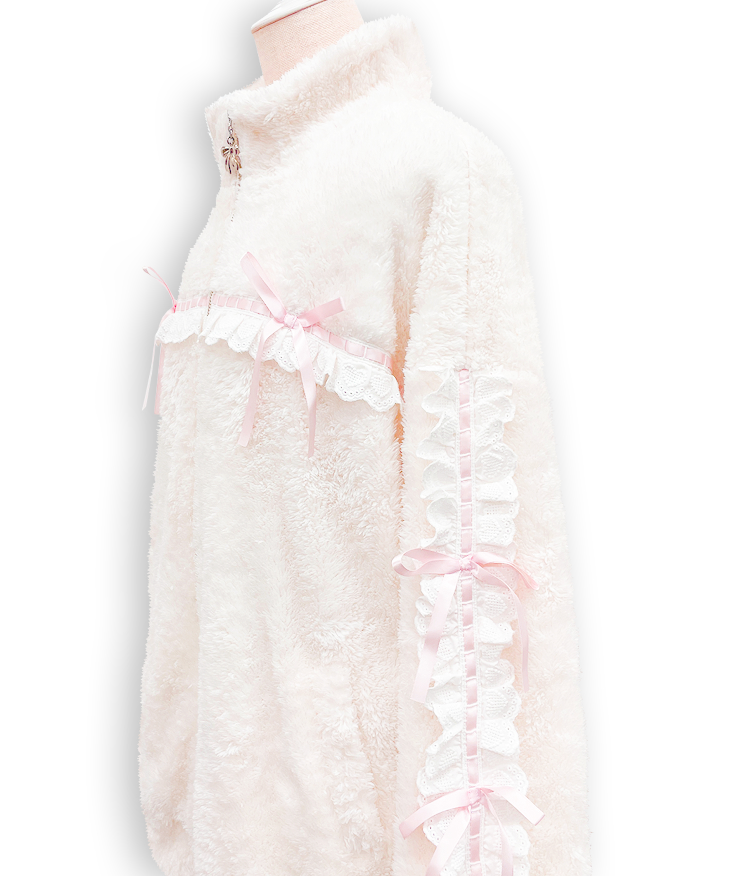 コットンレースフェイクボアアウター – BUNNY APARTMENT