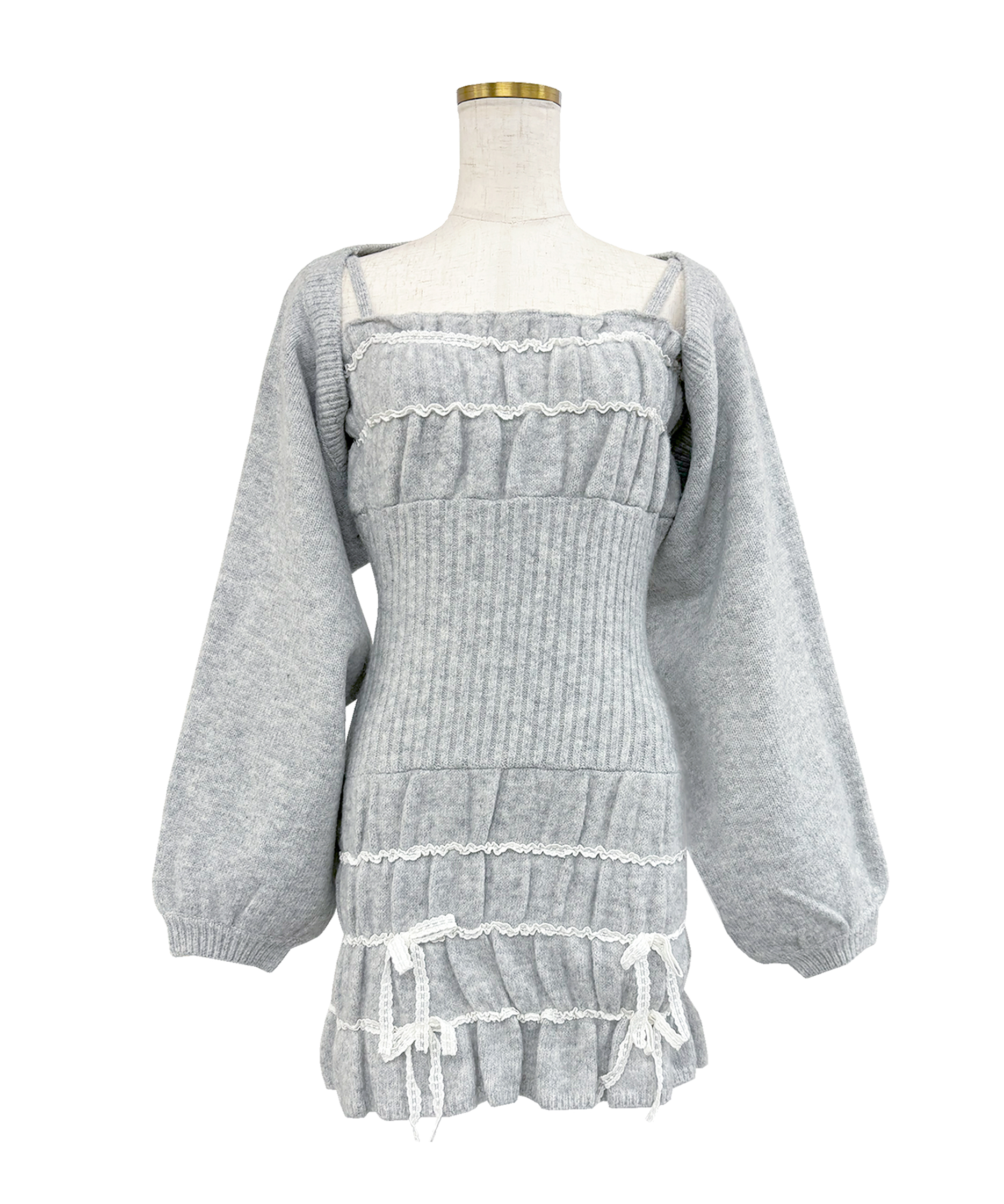 Scrunch cami o/p cardie set – BUNNY APARTMENT