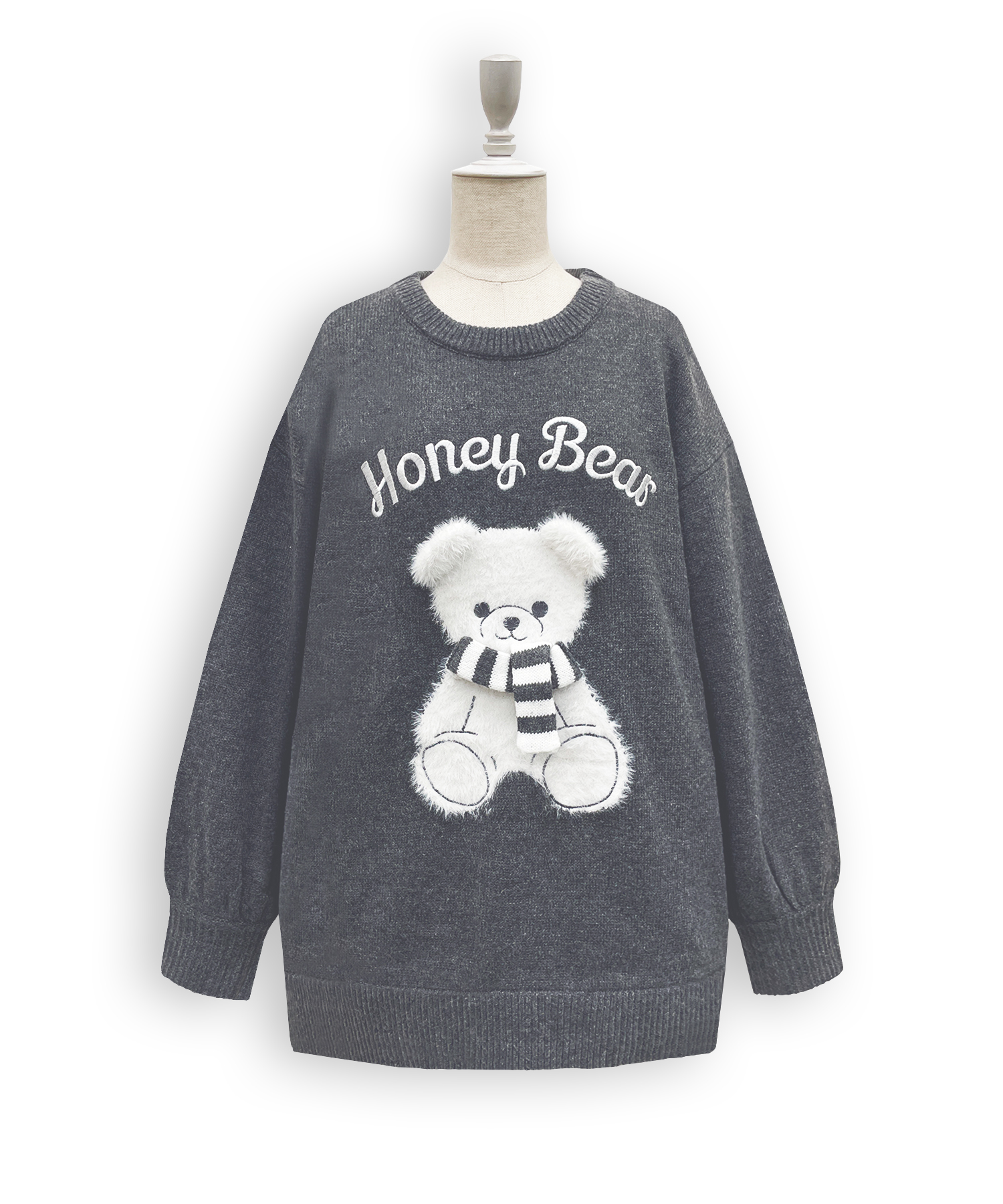 winterシナモンジャガードビッグニット – BUNNY APARTMENT