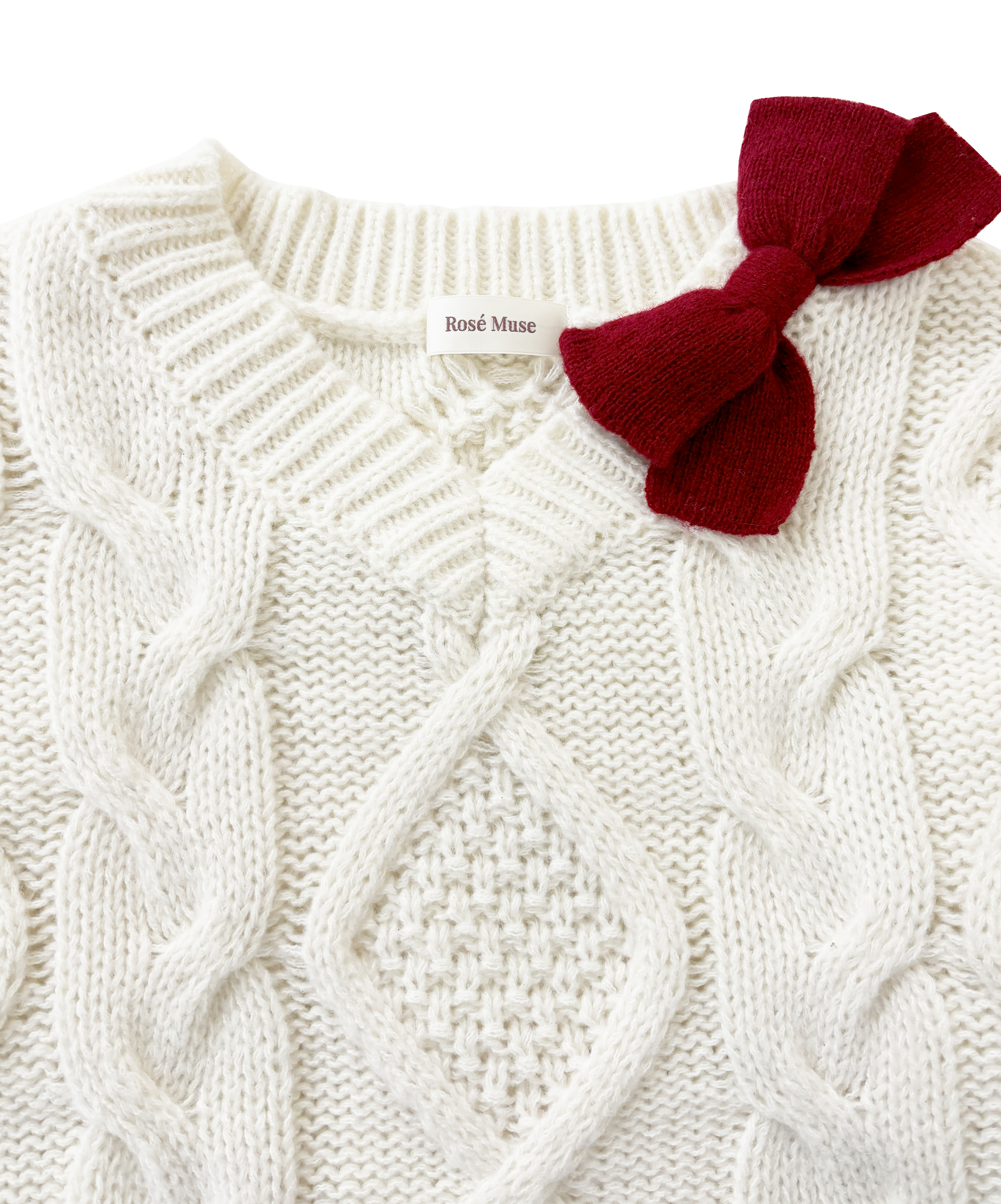 受注予約】Oversized cable knit OP – BUNNY APARTMENT