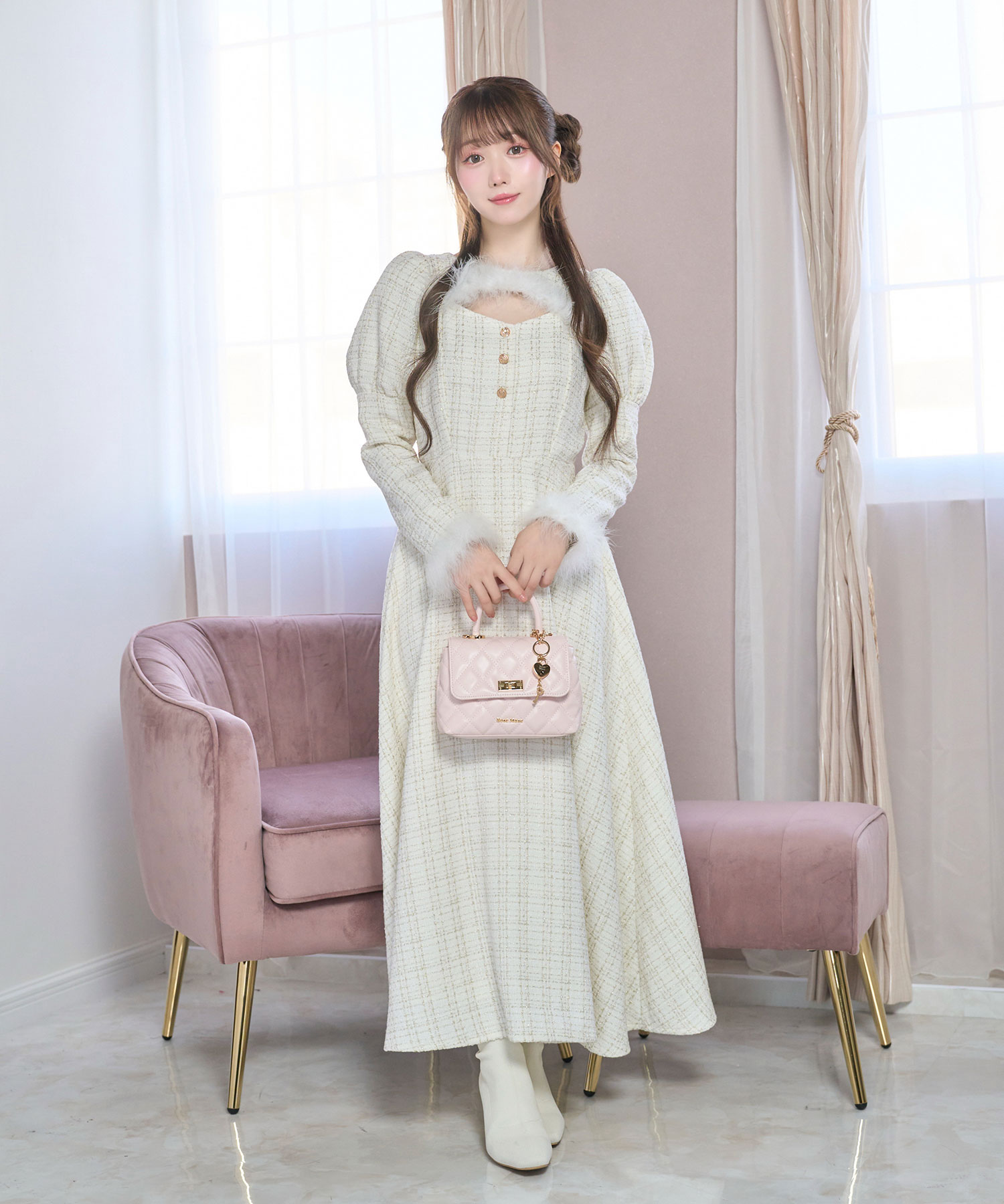 Tweed holiday dress – BUNNY APARTMENT