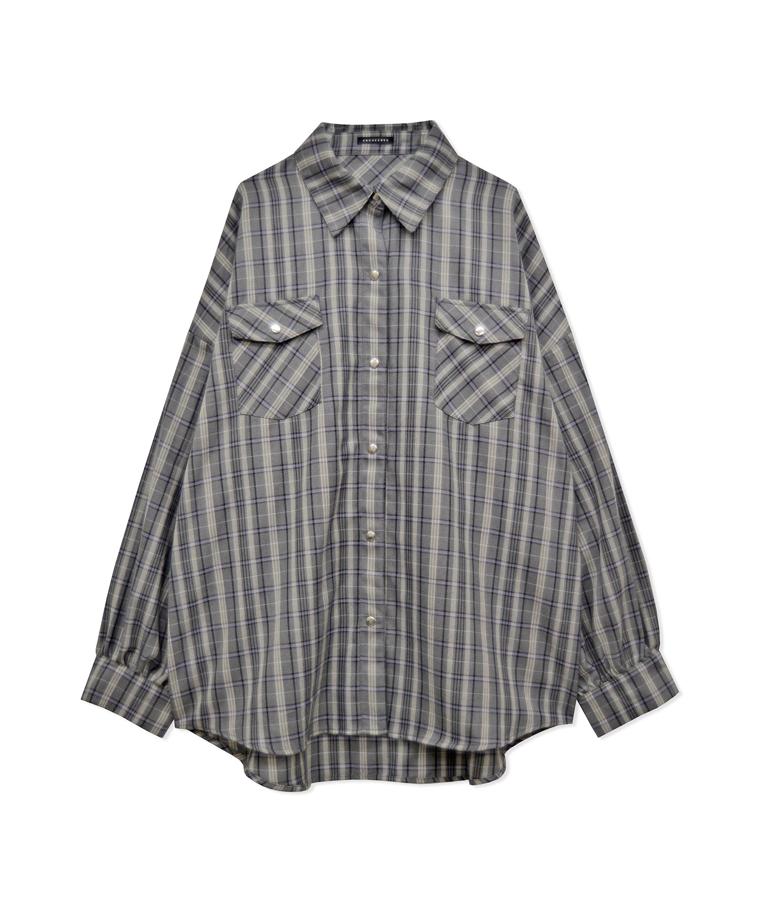 オーバーサイズチェックシャツ – BUNNY APARTMENT