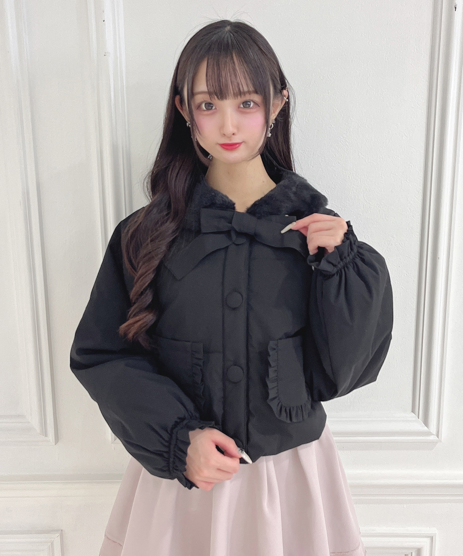 フリルポケット中綿ジャケット – BUNNY APARTMENT