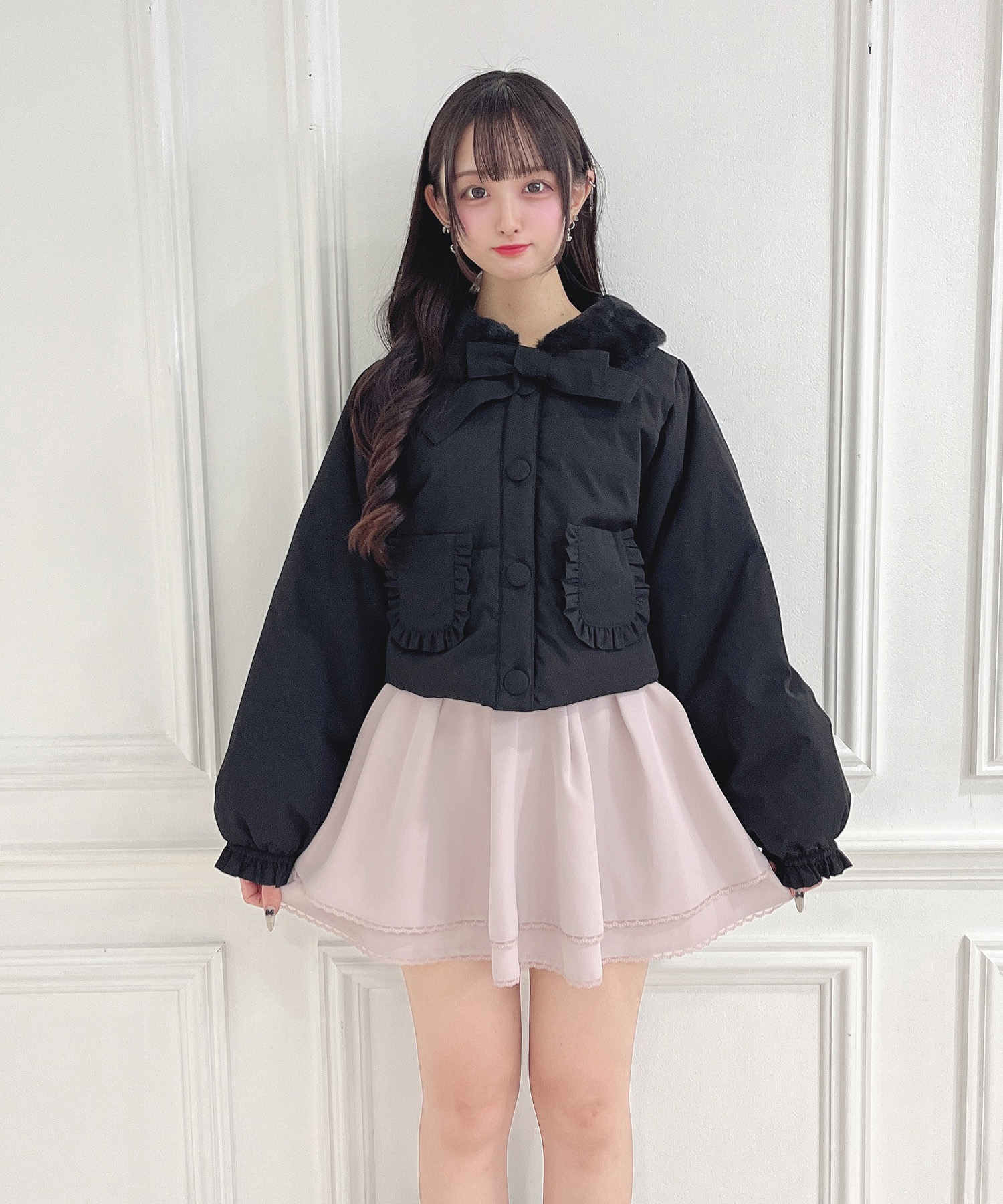 フリルポケット中綿ジャケット – BUNNY APARTMENT