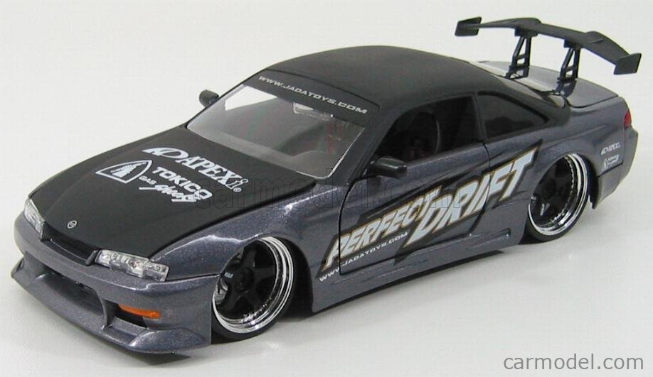 JADA 96302 Scale 1/24 | NISSAN 240SX COUPE PERFERCT DRIFT GREY MET