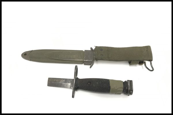 米軍放出 実物 US M7 バヨネット 切断品 M8A1 スキャバード」買取実績