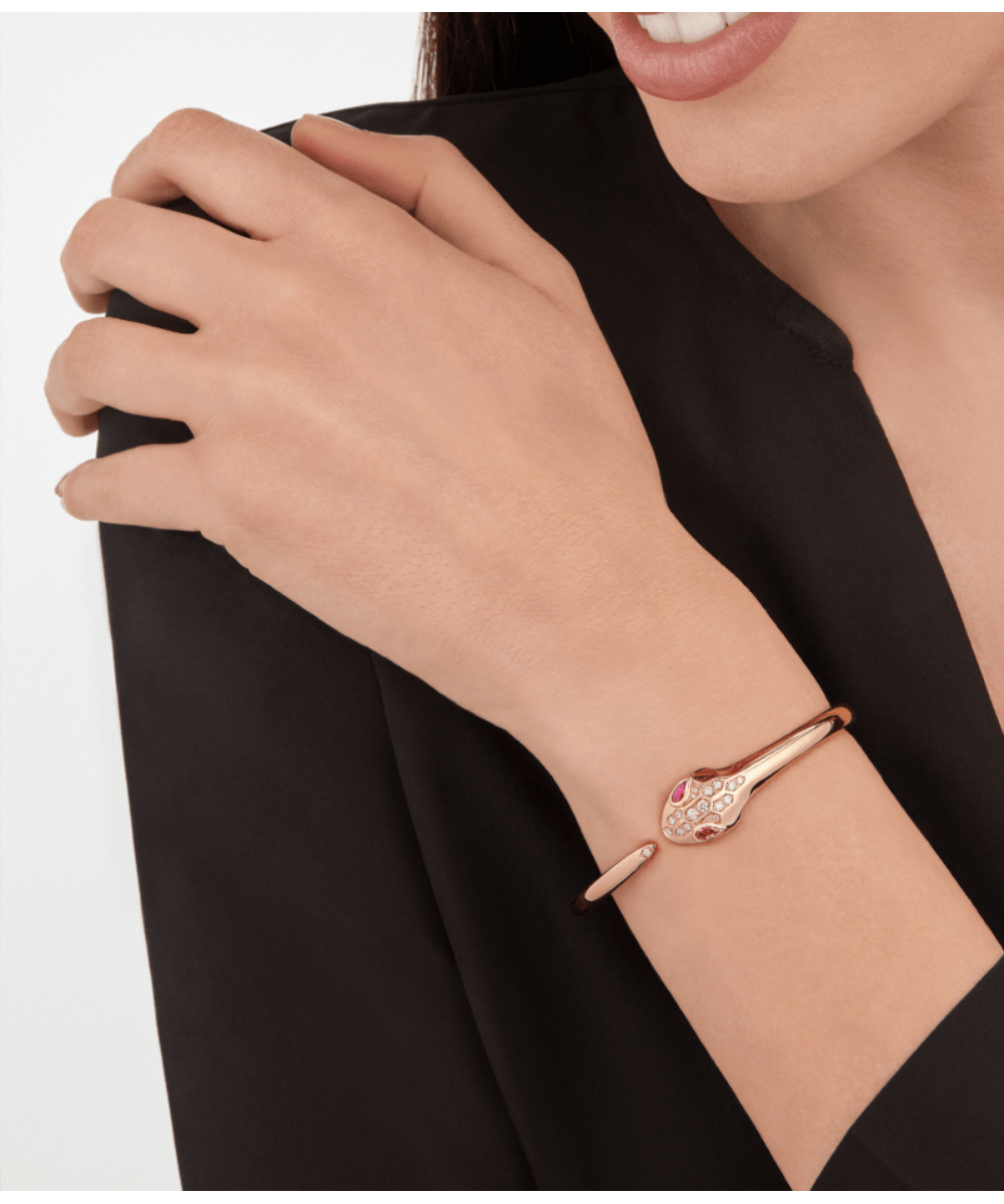 BVLGARI オレンジレザーセルペンティブレスレット☆ BVLGARI通販