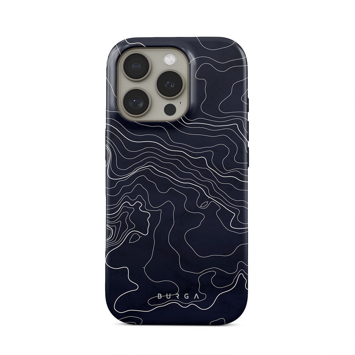 Drifting Shores - Line Art iPhone 16 Pro Max Case | BURGA