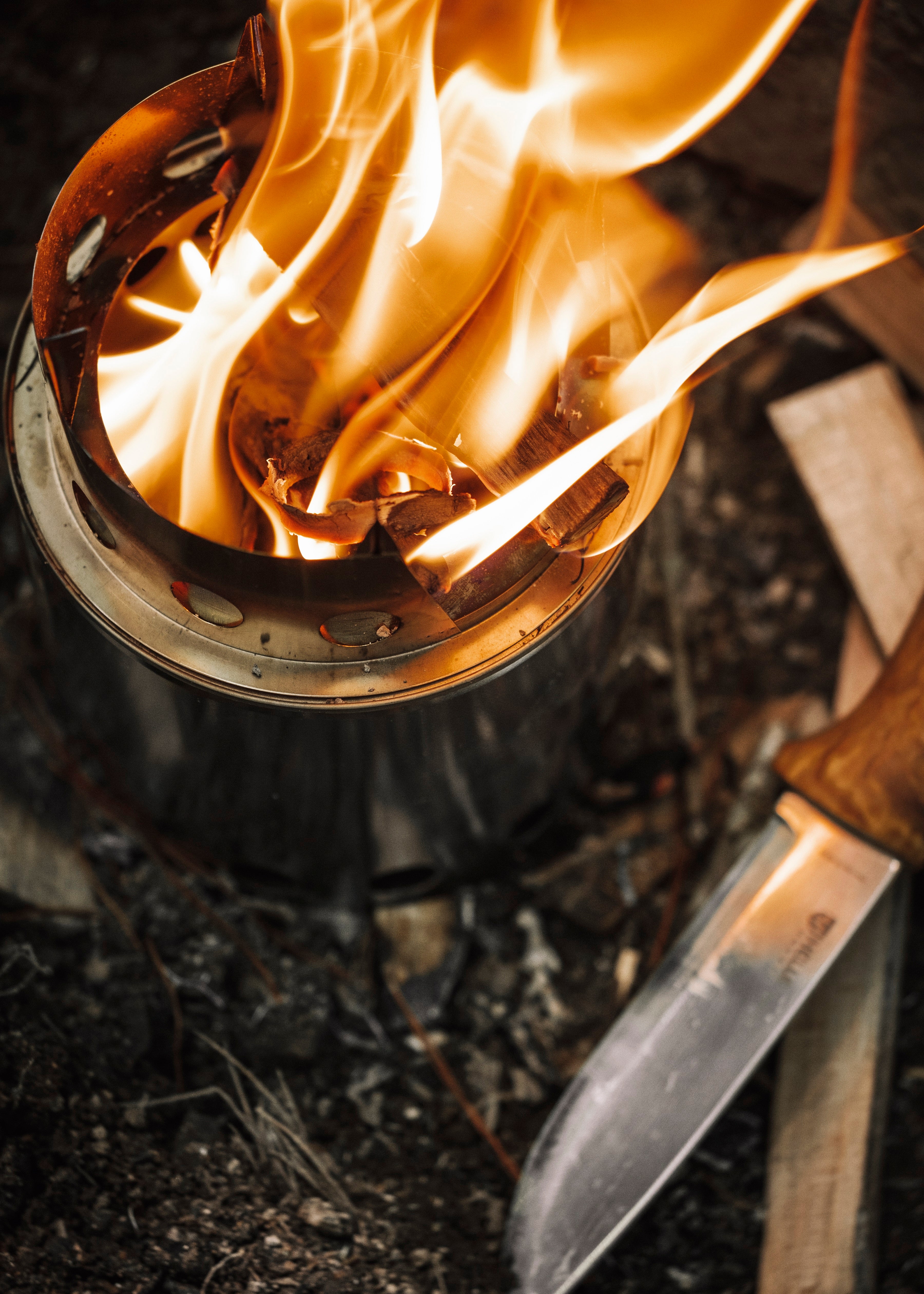 Bushbuddy Ultralight Wood Stove for Solo Camping