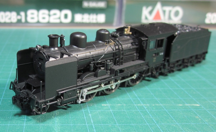 KATO 8620 東北仕様 入線: 仏間鉄道