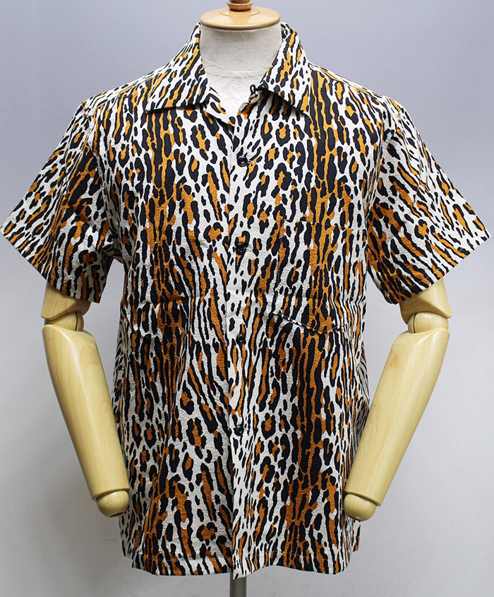 The Groovin High グルービンハイ レーヨンシャツレオパード M The